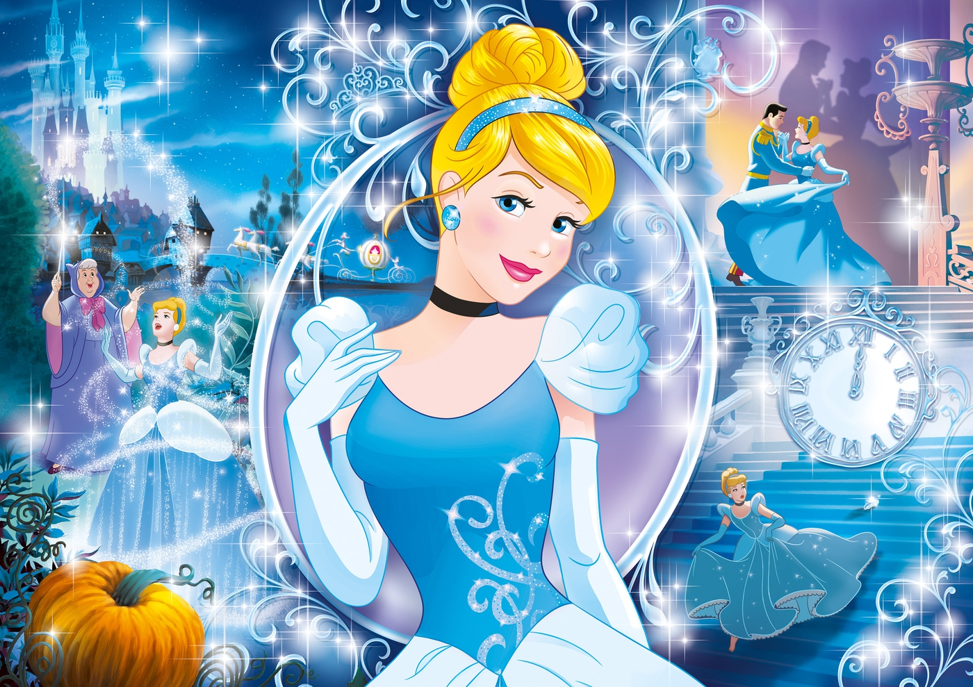Disney Princess: Cendrillon - 104 Pcs - Brilliant Puzzle destiné Cendrillon 3 Disney
