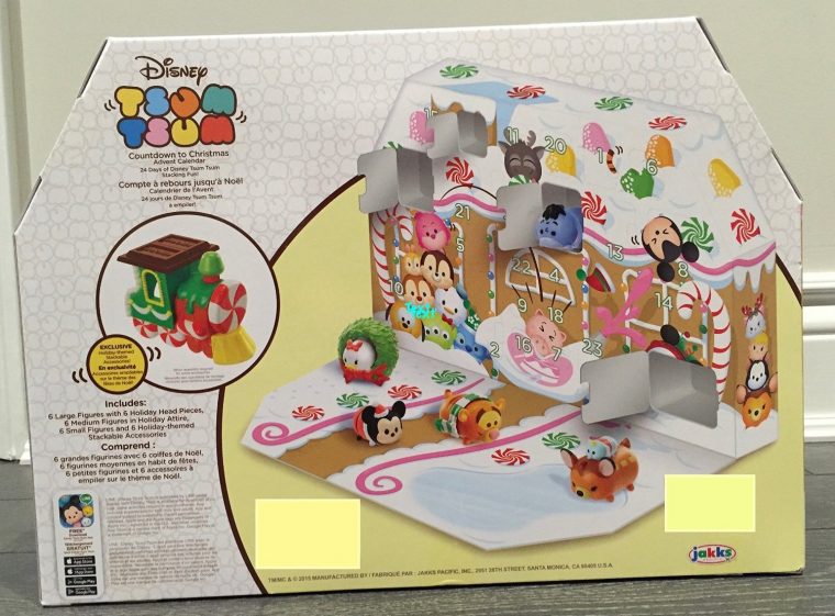 Disney Tsum Tsum 09136 Advent Calendar 2.5 X 25Cm X 38Cm By avec Paper Toy Gratuit