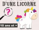 Disparition D'une Licorne avec Jeux De Fille 9 Ans