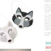 Diy : 19 Masques Gratuits À Imprimer Et Découper Soi-Même concernant Masque À Imprimer Animaux