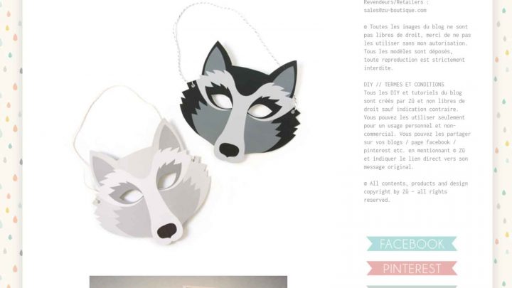 Diy : 19 Masques Gratuits À Imprimer Et Découper Soi-Même concernant Masque À Imprimer Animaux