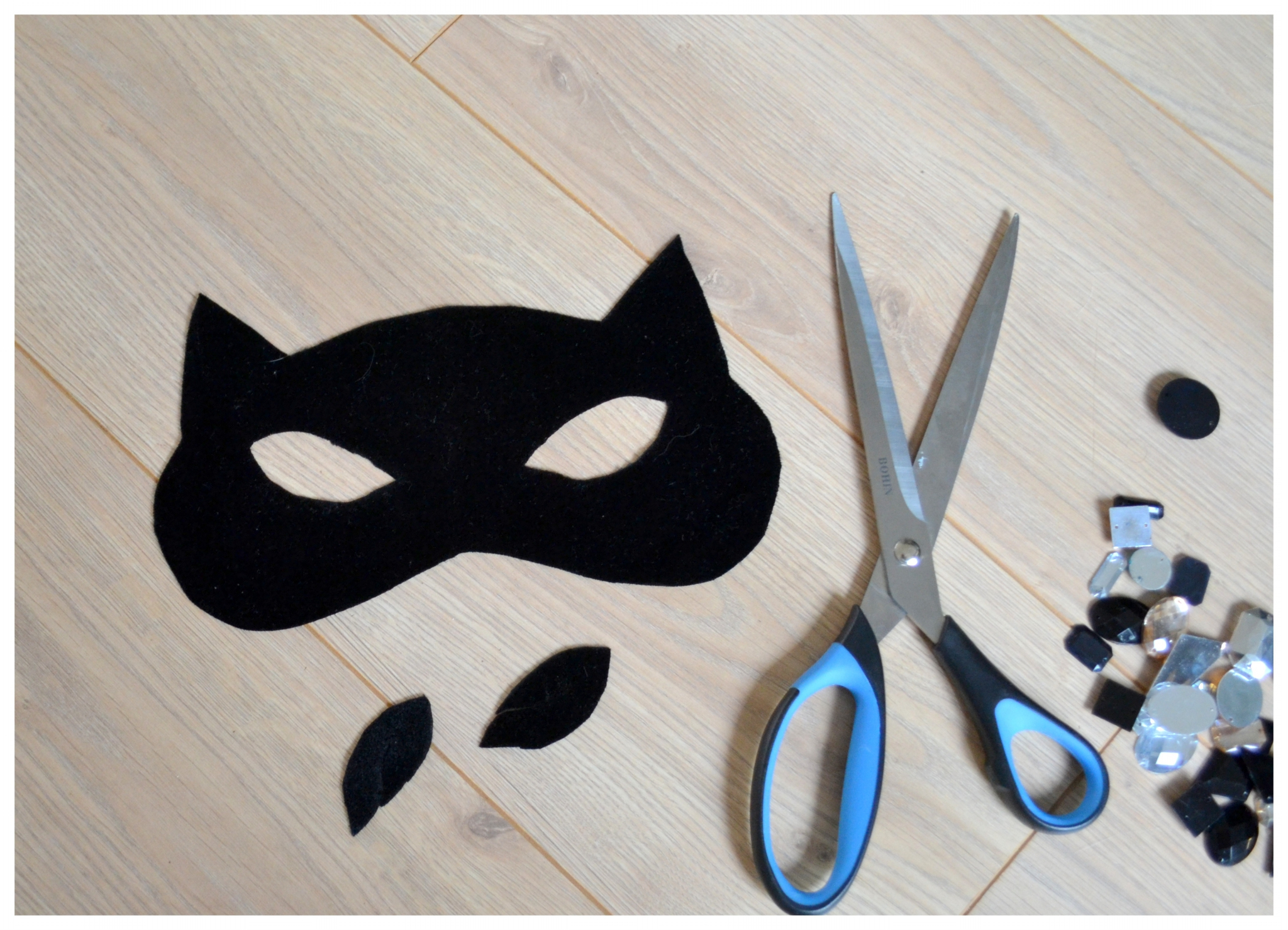 Diy- Bling Bling Cat Mask - Styl'iz destiné Masque De Catwoman A Imprimer