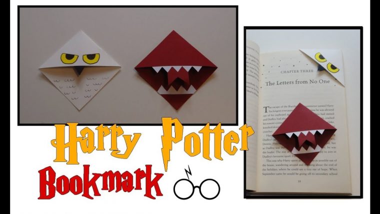 Diy Bookmark / Marque-Pages Harry Potter — Hedwig/hedwige &  Howler/beuglante encequiconcerne Modele De Marque Page A Imprimer