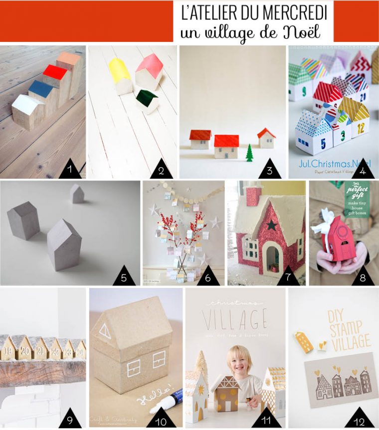 Diy : Des Petites Maisons À Fabriquer Pour Les Fêtes serapportantà Patron De Maison En Papier A Imprimer