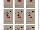 Diy Noël] 20 Planches D'étiquettes À Imprimer Gratuitement tout Etiquette Cadeau Noel A Imprimer Gratuitement
