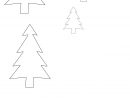 Diy Noël : Une Décoration Sous Cloche - Marie Claire avec Gabarit Sapin De Noel A Imprimer