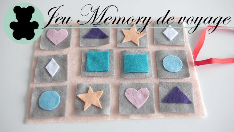 Diy Pour Enfants – Jeu Memory De Voyage – L'atelier Du Coin De La Rue serapportantà Jeu Memory Enfant