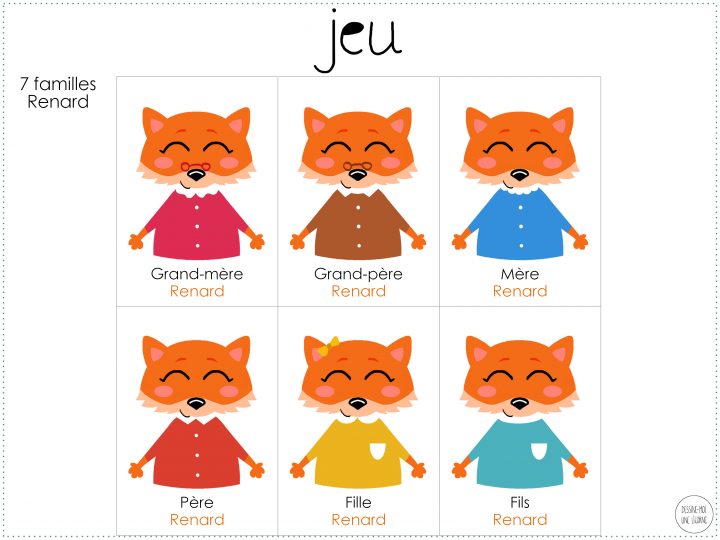 Diy] Un Jeu Des 7 Familles Des Animaux Pour Les Enfants avec Telecharger Jeux Enfant