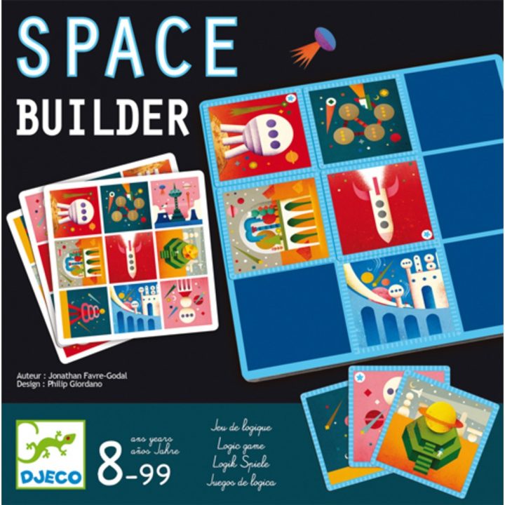 Djeco – Space Builder dedans Jeu Logique Enfant