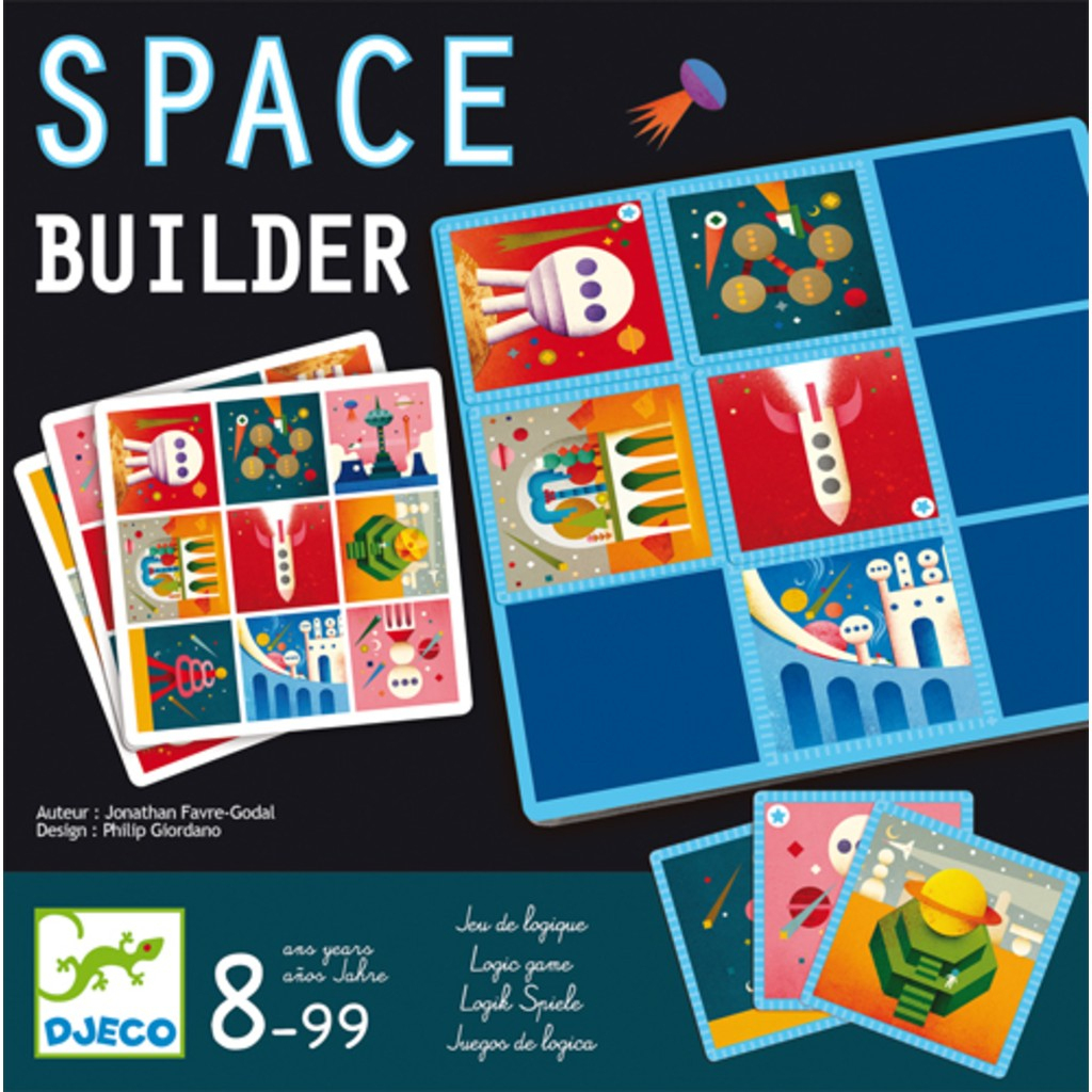 Djeco - Space Builder dedans Jeu Logique Enfant 