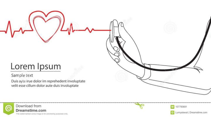 Docteur De Griffonnage Employant Stéthoscope De Dessin Au destiné Stéthoscope Dessin