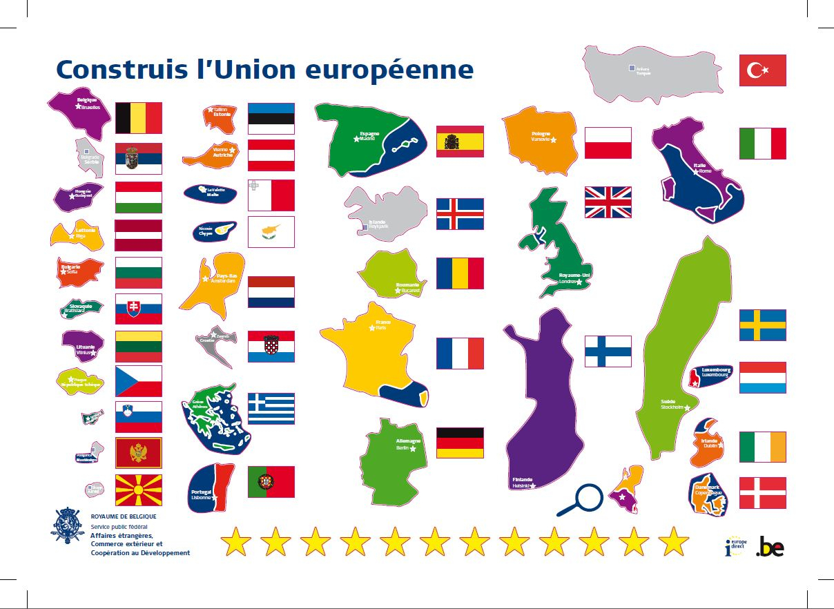 Documentation Sur L&amp;#039;ue | Service Public Fédéral Affaires pour Les Capitales De L Union Européenne 