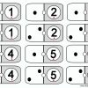 Dominos À Découper | Jeux Mathématiques, Maternelle Et à Chiffre A Decouper