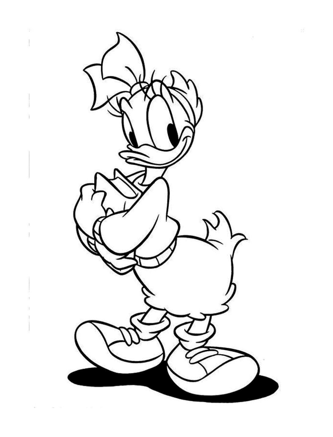 Donald Duck #234 (Dessins Animés) – Coloriages À Imprimer avec Coloriage A4 Imprimer Gratuit