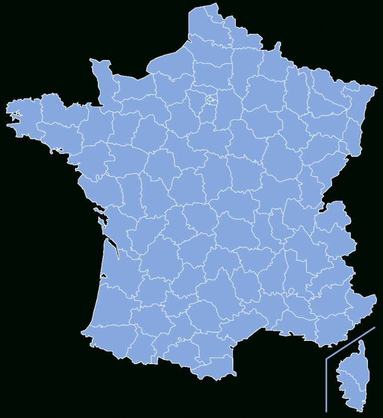 Dosya:départements De France-Simple.svg – Vikipedi avec Departement Francais Carte