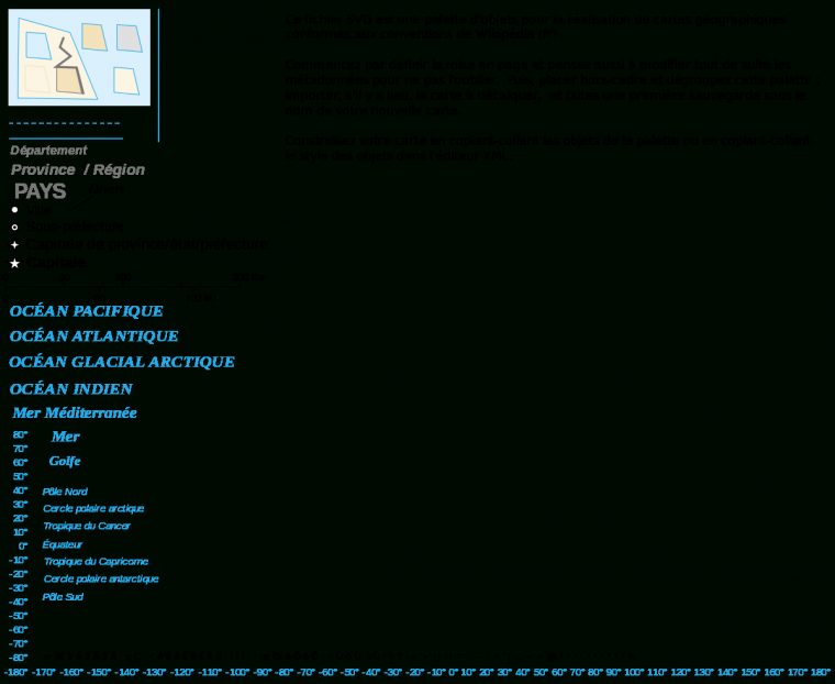 Dosya:palette Pour La Cartographie.svg – Vikipedi encequiconcerne Carte Region Departement