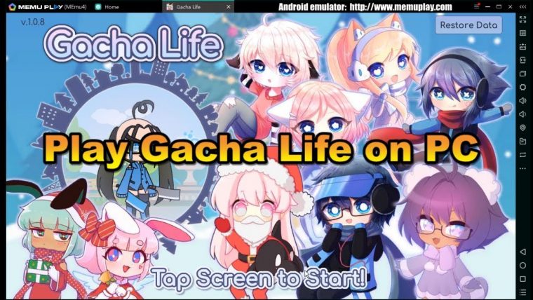 Download Gacha Life On Pc With Memu serapportantà Application Jeux Gratuit Pc