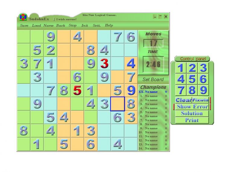 Download Mega Sudoku Games To Print Software: 2 Sudoku, Web intérieur Sudoku Gs