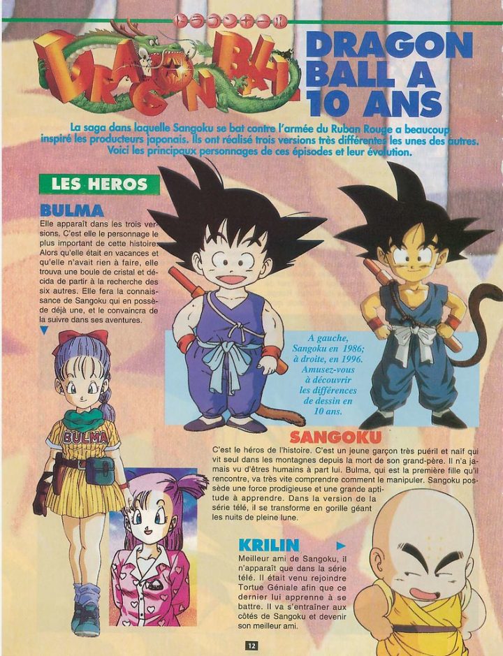 Dragon Ball Z – Dorothée Magazine – Le Livre D'or Inedit pour Dessin Animé De Dragon Ball Z