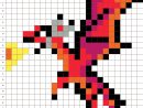 Dragon - Pixel Art | La Manufacture Du Pixel dedans Modele Dessin Pixel