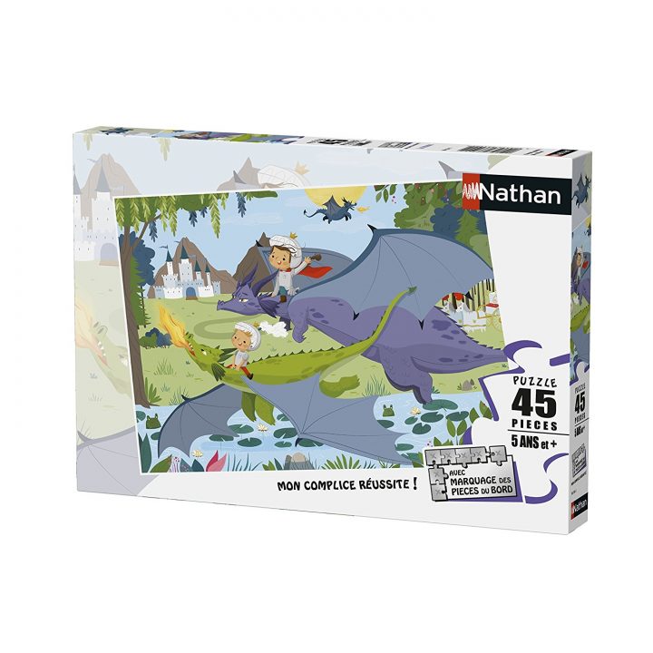 Dragons – 45 Pièces Nathan avec Puzzle 5 Ans En Ligne