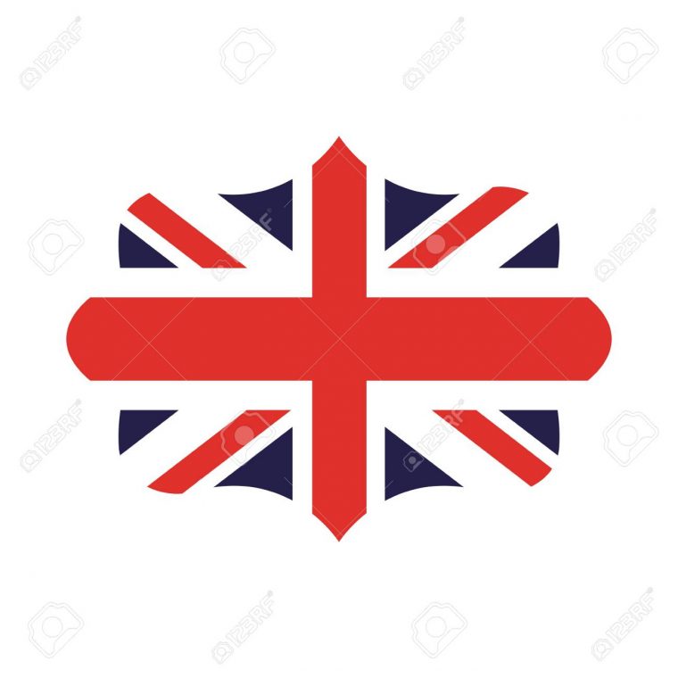 Drapeau Angleterre Isolé Icône Dessin Vectoriel tout Dessin De Angleterre