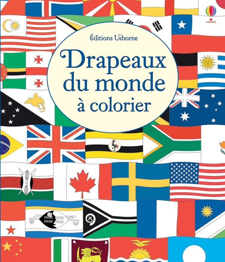 Drapeaux Du Monde À Colorier – tout Tous Les Coloriages Du Monde