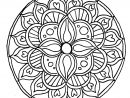 Draw A Mandala Freehand! | Mandala Coloring Pages, Simple à Mandala Fée