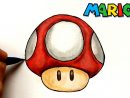 Draw Mushroom - Mario concernant Dessiner Un Champignon