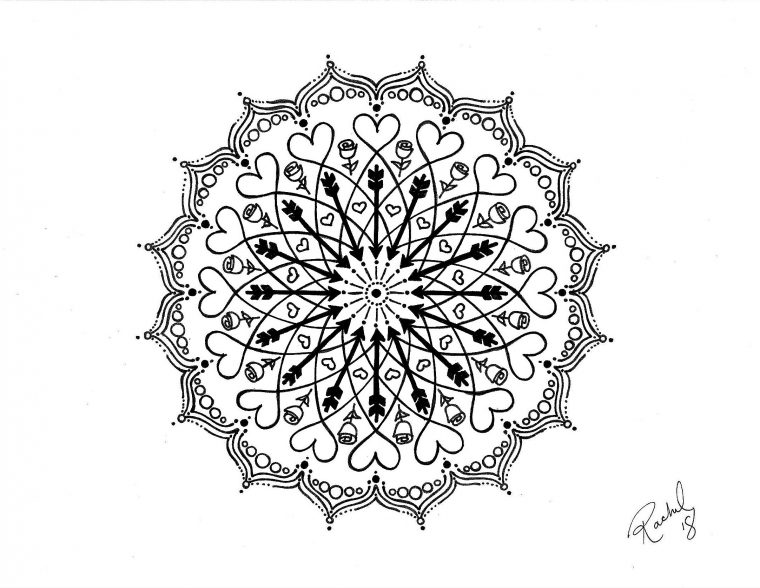 Drawing Mandalas Workshop – Huntingdon County Arts Council encequiconcerne Mandala Fée