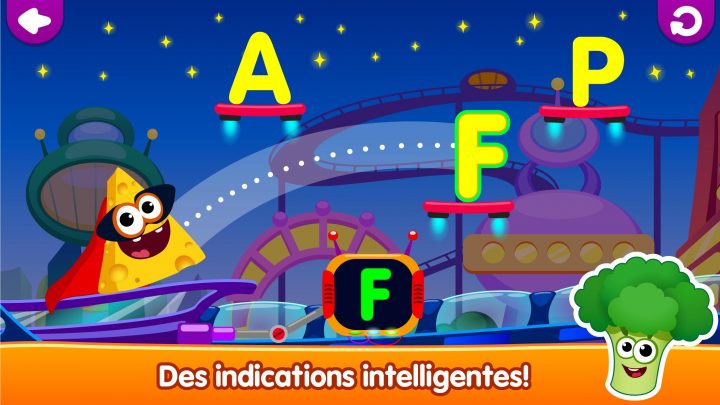 Drôle De Nourriture🥦 Jeux De Lettres Pour Enfants Pour serapportantà Jeux De Lettres Enfants