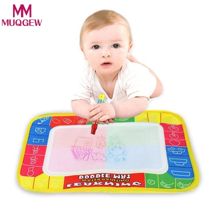 €1.17 41% De Réduction|29X19Cm Mini Tapis De Dessin D'eau Jouets Pour  Enfants Tapis Aquadoodle & 1 Stylo Magique/planche À Dessin D'eau/tapis De  Jeu intérieur Jeux Pour Les Bébé De 1 Ans