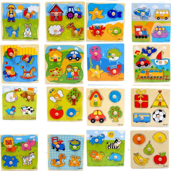 €1.54 32% De Réduction|Puzzle Coloré En Bois Puzzles Animal Dessin Animé  Éducatif Apprentissage Jouet Pour Bébé Enfants Jeux Jouet Cadeaux Beaucoup  De tout Jeux Enfant Dessin