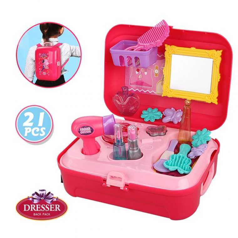 €13.24 52% De Réduction|Bébé Miniature En Plastique Ensemble De Maquillage  Jouets Semblant Jouer Enfants Jouets Pour Cadeau Enfants Filles Jeux|Beauté tout Jeux Bebe 3 Ans