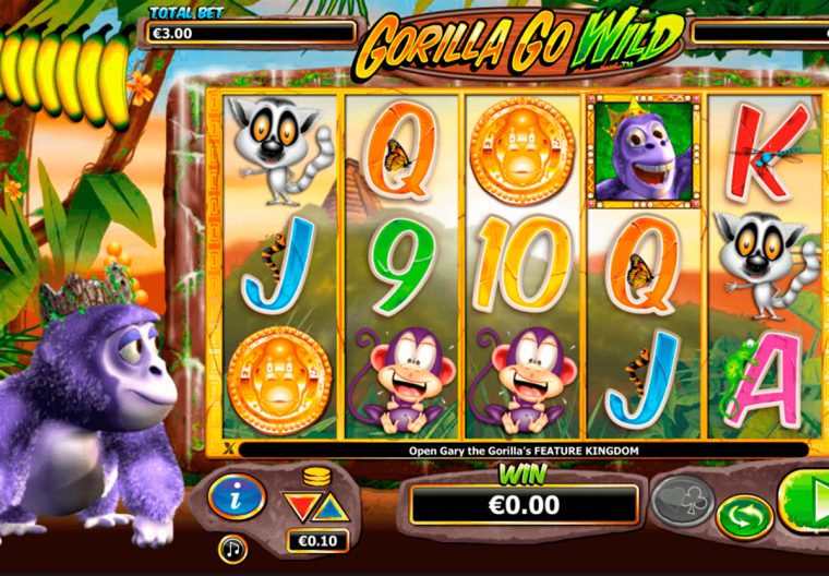 ᐈ Gorilla Go Wild Machine A Sous Gratuit | Slot En Ligne De avec Jeux De Gorille Gratuit