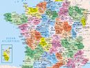 ⇒ Liste Des Départements Français : √ Rmations avec Carte De France Numéro Département