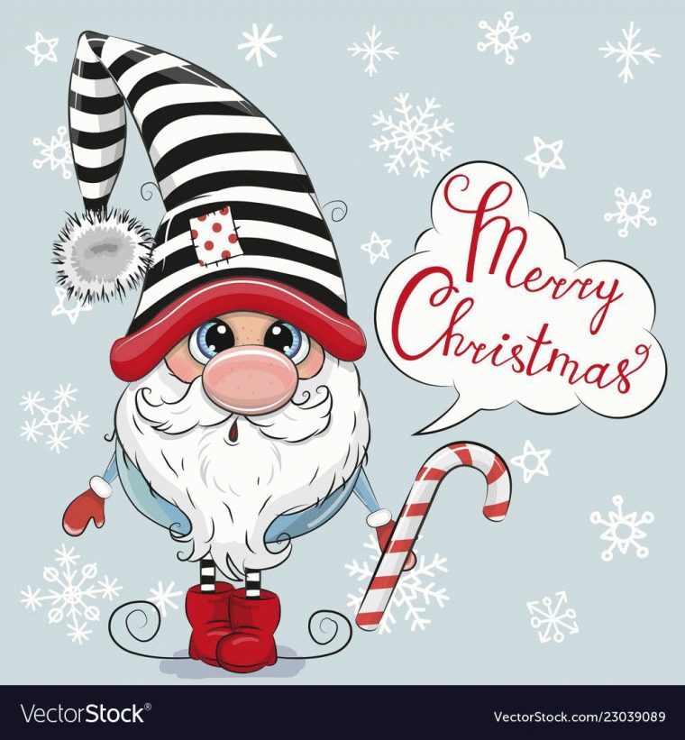 ╰⊰✿Gs✿⊱╮ | Dessin Noel, Lutin Noel Dessin Et Coloriage dedans Carte Noel Gs