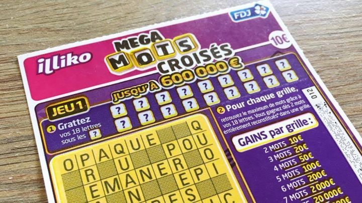 ❖ Mega Mots Croisés À 10€ 🍀 Grattage De Jeux Tickets À Gratter Illiko Fdj  – Scratchcards à Jeu De Mot Croisé