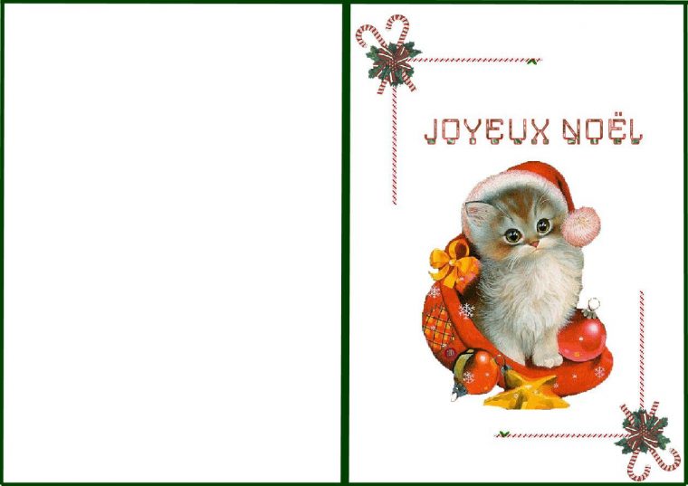 Ebook] Carte Joyeux Noel A Imprimer intérieur Carte Joyeux Noel À Imprimer