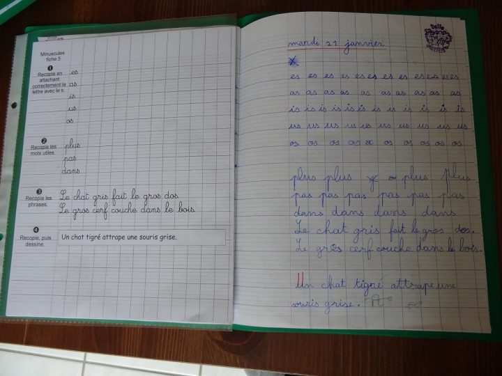 Écrire En Cursive Au Cp | Titline À L'école destiné Cahier D Écriture Cp Gratuit À Imprimer