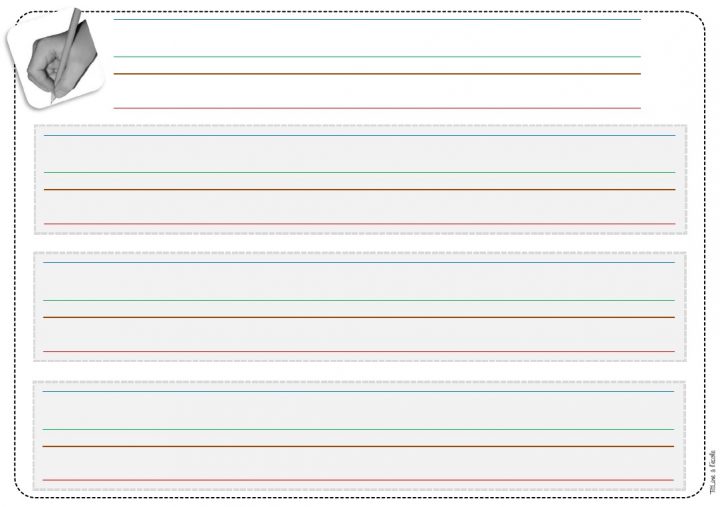 Écrire En Cursive En Gs | Titline À L'école serapportantà Feuille D Ecriture Maternelle À Imprimer