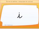 Écrire L'alphabet: Apprendre À Écrire La Lettre I En Minuscule En Cursive pour Apprendre À Écrire Les Lettres Maternelle