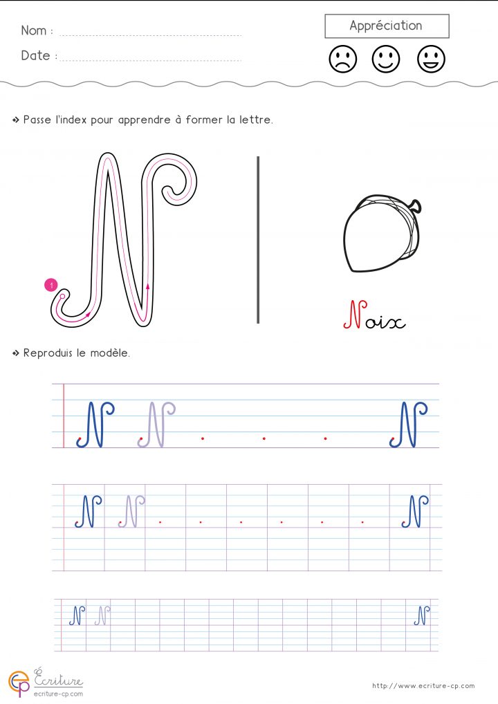 Écrire L'alphabet Majuscule Cursive Cp Ce1 | Fiche D destiné Lettres Majuscules À Imprimer