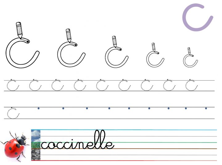 Ecrire Les Lettres En Attaché – La Maîtresse Au Petit Pois dedans Apprendre À Écrire L Alphabet En Maternelle