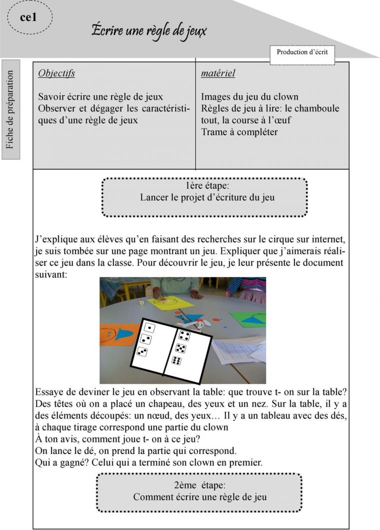 Écrire Une Règle De Jeux – Pdf Téléchargement Gratuit concernant Jeux D Écriture Gratuit