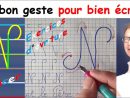 Ecriture Cursive Français Au Cp Ce1 Ce2 : La Lettre Majuscule N tout Cahier Majuscule