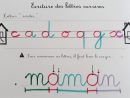 Ecriture Cursive : Le Code Ou Ductus - Lutins De Maternelle destiné Apprendre À Écrire Les Lettres Maternelle