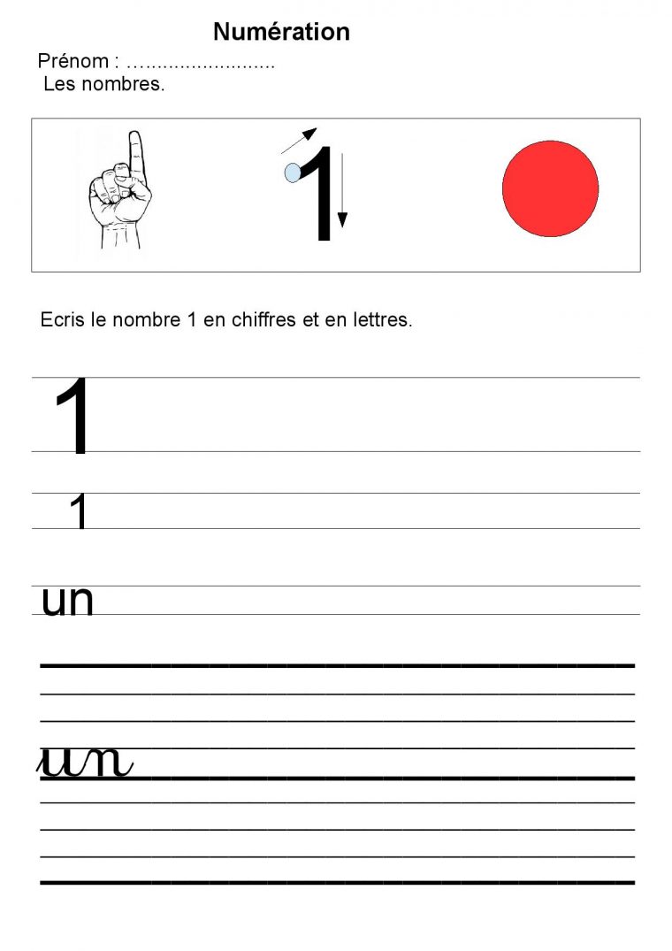 Écriture Des Nombres De 1 À 5 Maternelle,compter,dénombrer à Apprendre À Écrire Les Chiffres En Maternelle