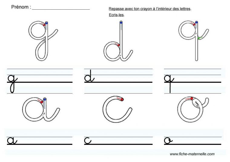 Ecriture En Maternelle Et Cp dedans Apprendre À Écrire Les Lettres En Maternelle