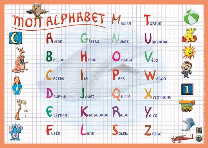 Editions Aris » Alphabet à Alphabet Français Écriture